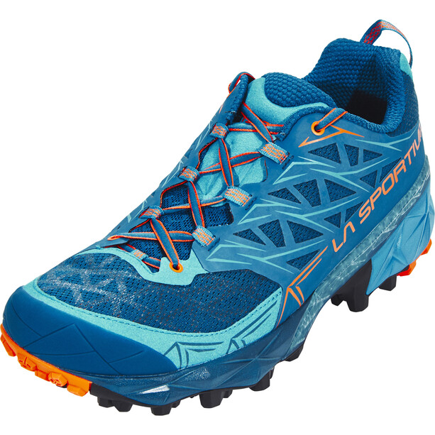 La Sportiva Akyra Chaussures de trail Homme, bleu/rouge