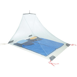 Cocoon Mosquito Outdoor Net Ultralight Double, transparant/groen transparant/groen