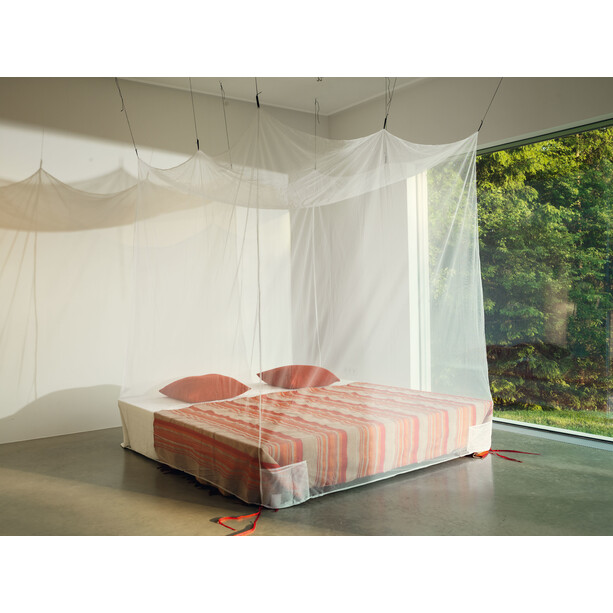 Cocoon Mosquito Box Net Ultralight Double, transparant/wit