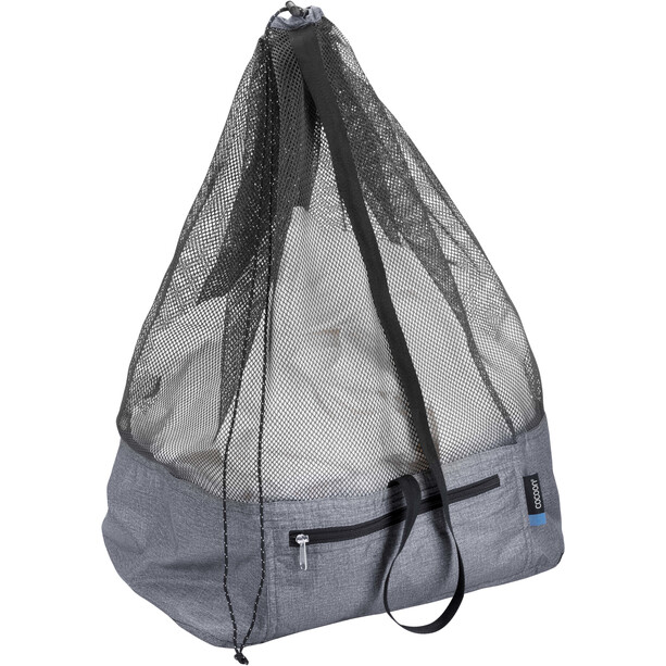 Cocoon City Laundry Bag 40,1l heather grey/black