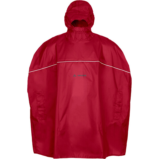 VAUDE Grody Poncho Kids indian red