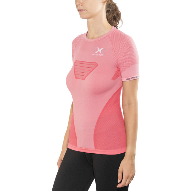 X-Bionic Speed EVO Running Shirt SS Women pink paradise/pearl grey