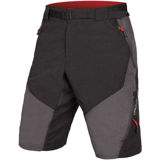 Endura Hummvee II Pantalones cortos con Liner Hombre, gris
