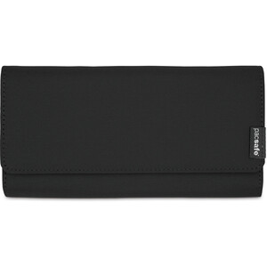 Pacsafe RFIDsafe LX200 Clutch Brieftasche schwarz schwarz