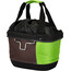 KlickFix Shopper Alingo Bike Bag green/brown
