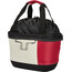 KlickFix Shopper Alingo Torba na bagażnik, czerwony/beżowy