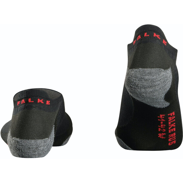 Falke RU 5 Invisible Socken Damen schwarz/grau