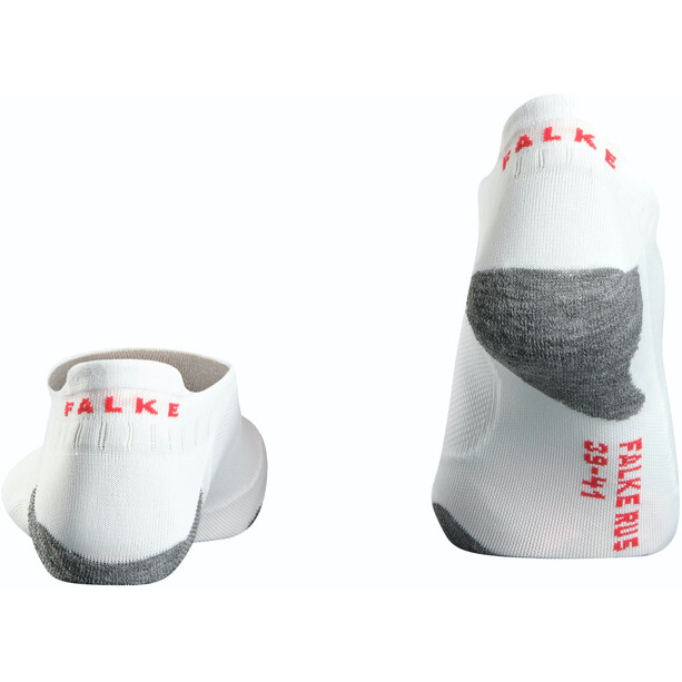 Falke RU 5 Invisible Calcetines Hombre, blanco/gris