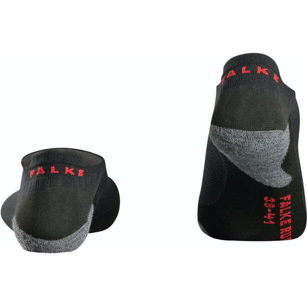 Falke RU 5 Invisible Sokken Heren, zwart/grijs