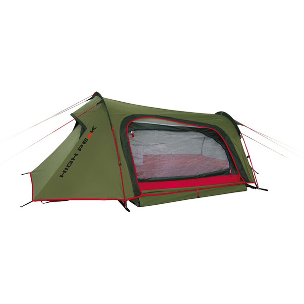 High Peak Sparrow 2 Tent, olijf/rood