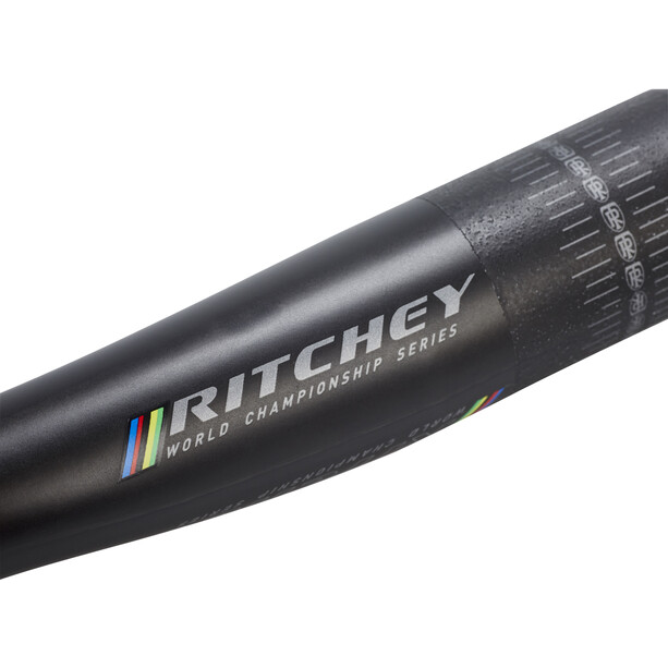 Ritchey WCS Carbon Flat 2X Accessoires pour cintre Ø31,8 9° +/-5mm, noir