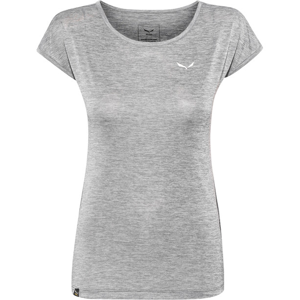 SALEWA Puez Melange Dry T-shirt Femme, gris