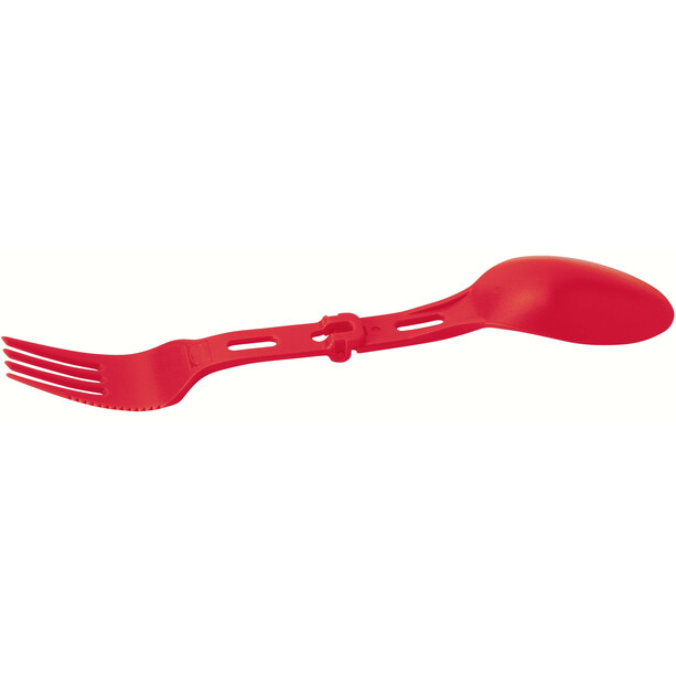 Primus Cuchara/Tenedor plegable, rojo