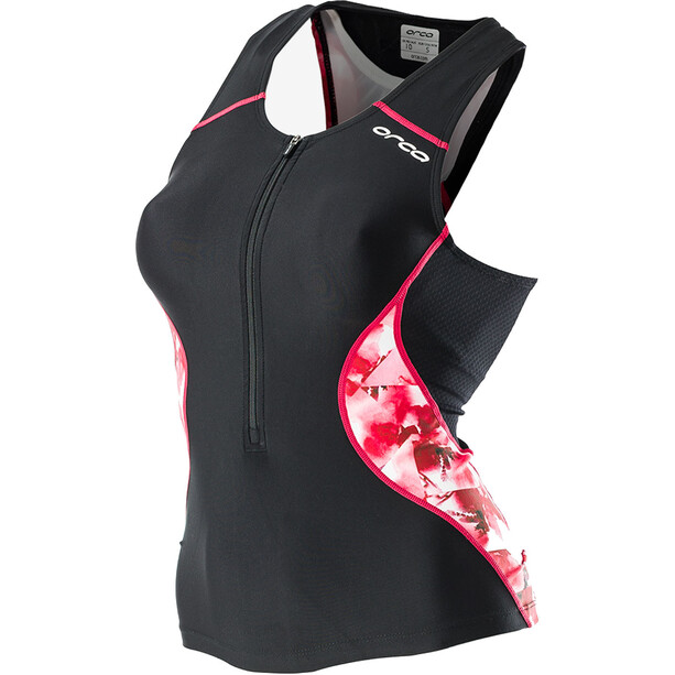 ORCA Core Support Koszulka triathlonowa Kobiety, czarny/różowy
