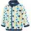 Color Kids Tugo Mini 2 Face Fleece Jacke Kinder blau/gelb