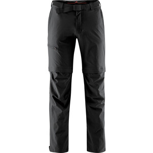 Maier Sports Tajo Pantalon convertible avec fermeture éclair Homme, noir noir