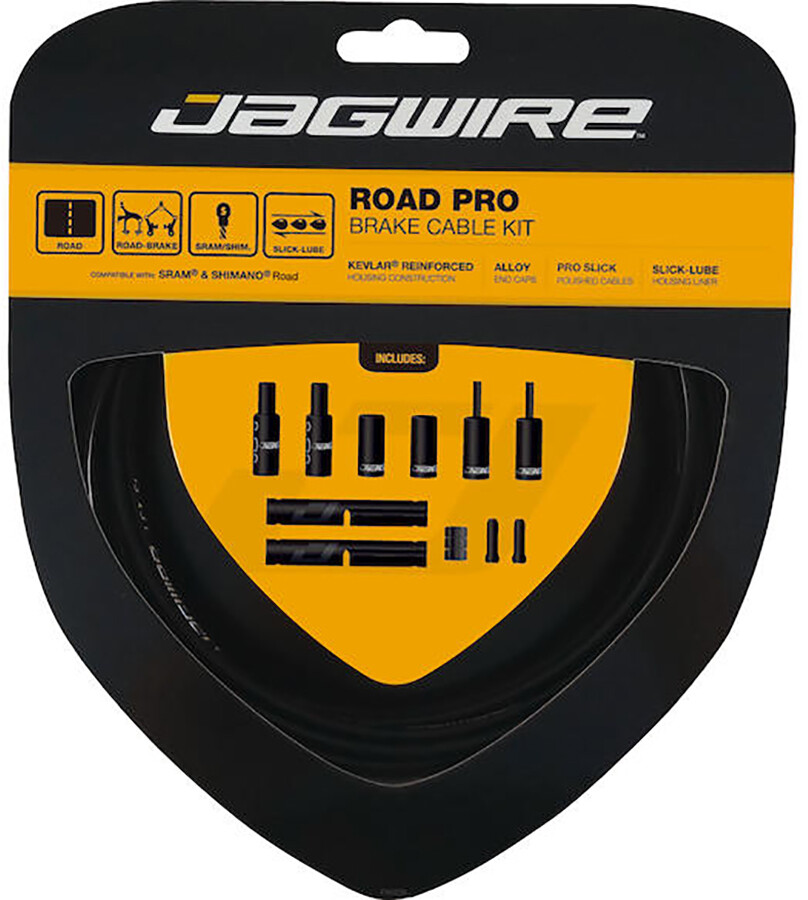 Jagwire - Road Pro - bremsekabel sæt til Road - Rød | bremsekabel