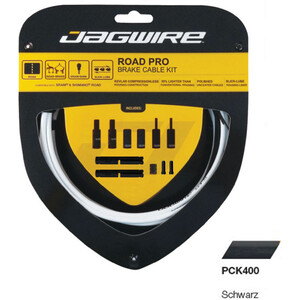 Jagwire Road Pro Brake Cable Kit ブラック