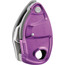 Petzl Grigri+ Dispositivo di assicurazione arrampicata, viola/argento