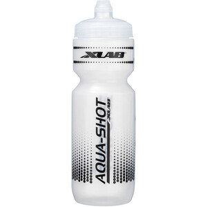 XLAB Aqua Shot Trinkflasche weiß/schwarz weiß/schwarz