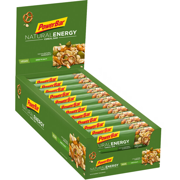 Powerbar Natural Energy Cereal Bar Box 24 x 40g Süß & Salzig
