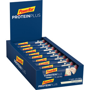 Powerbar ProteinPlus 33% Bar Box 10 x 90g Vanilla-Raspberry 