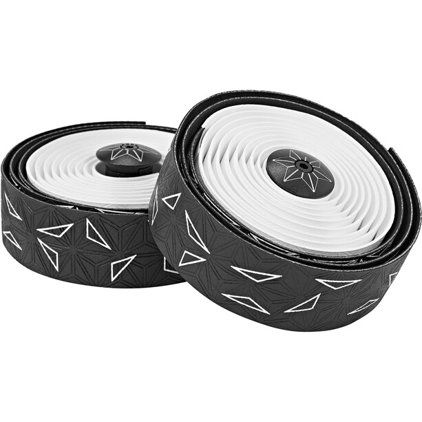 Supacaz Super Sticky Kush Star Fade Stuur tape, wit/zwart