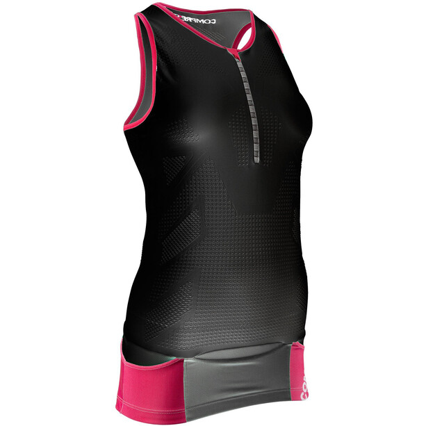 Compressport TR3 Ultra Koszulka triathlonowa Kobiety, czarny