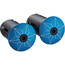 Supacaz Star Plugz Tapas de manillar anodizado, 60 mm, azul