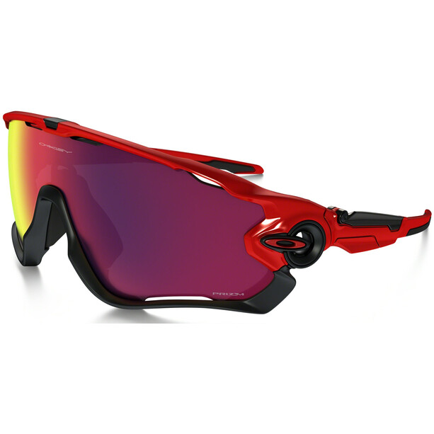 Oakley Jawbreaker Okulary przeciwsłoneczne Mężczyźni, czerwony/czarny