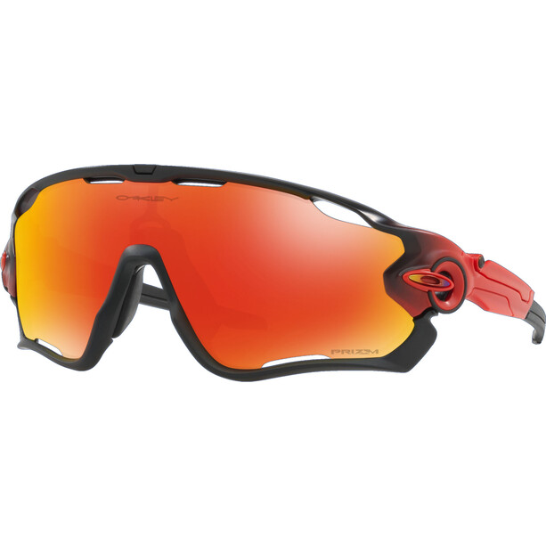 Oakley Jawbreaker Okulary przeciwsłoneczne Mężczyźni, czerwony/czarny