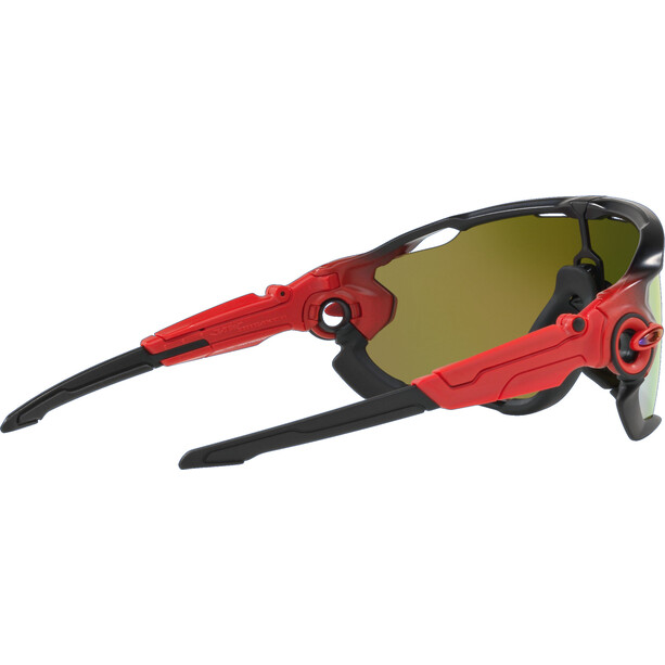 Oakley Jawbreaker Sonnenbrille Herren rot/schwarz