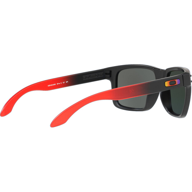 Oakley Holbrook Sonnenbrille Herren schwarz/rot