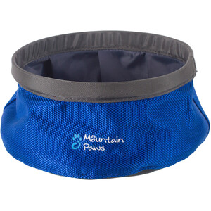 Mountain Paws Water Bowl S Foldable, blauw/grijs blauw/grijs