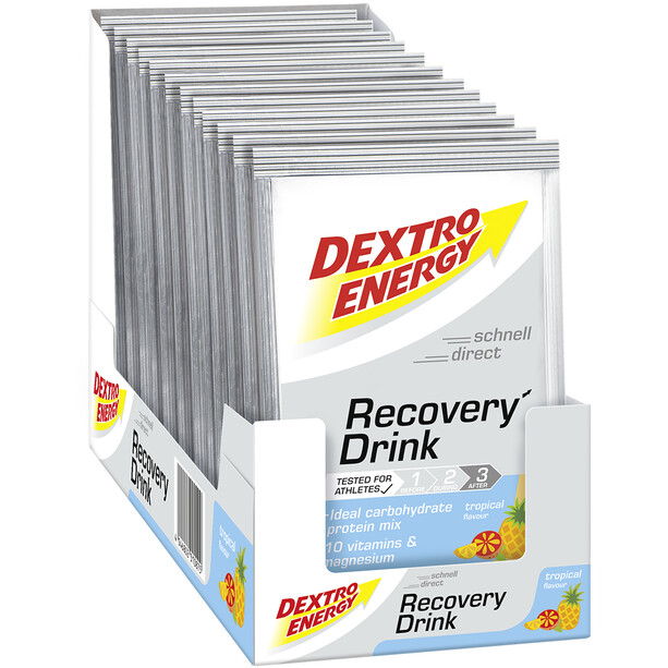 Dextro Energy Recovery Drink Box 14 x 44,5g Tropical