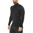 Woolpower Lite Sweat-shirt à col roulé avec demi-zip, noir