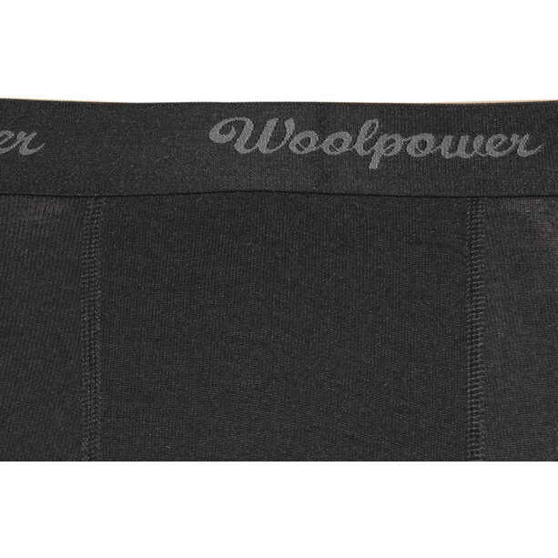 Woolpower Lite 3/4 Unterhose Herren schwarz
