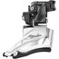 Shimano Deore MTB FD-M6025 Voorderailleur 2x10-speed Down Swing Schnelle hoog, zwart/zilver