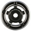 Shimano Steps SM-CRE60 Plato disco protector exterior, negro/Plateado