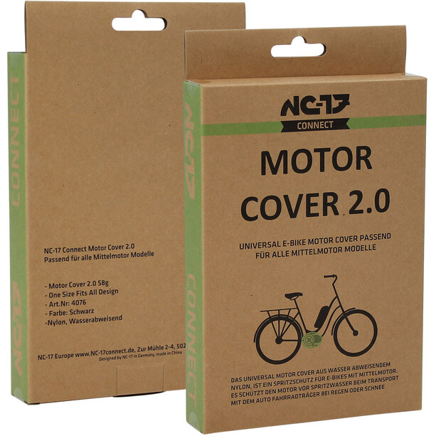 NC-17 Connect Motor Cover 2.0 Schutzhülle für E-Bike Mittelmotoren schwarz