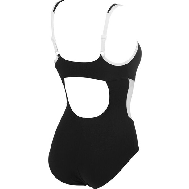 arena Makimurax One Piece Swimsuit Low C Cup Women black-white