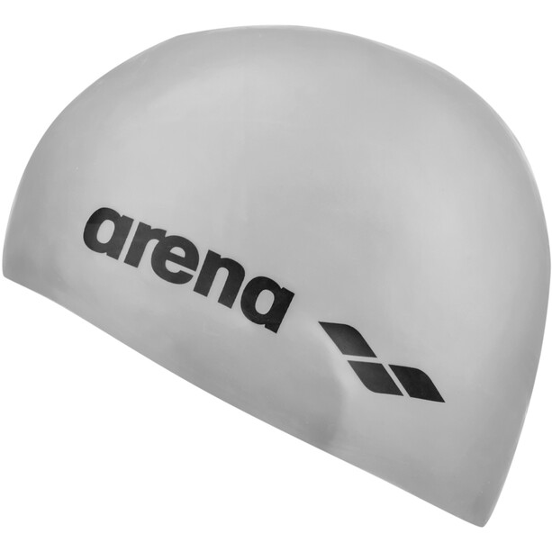 arena Classic Silicone Cap silver-black