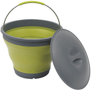 Outwell Collaps Bucket con Tapa, verde/gris verde/gris