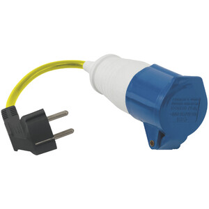 Outwell Conversion Lead Plug, azul/amarillo azul/amarillo