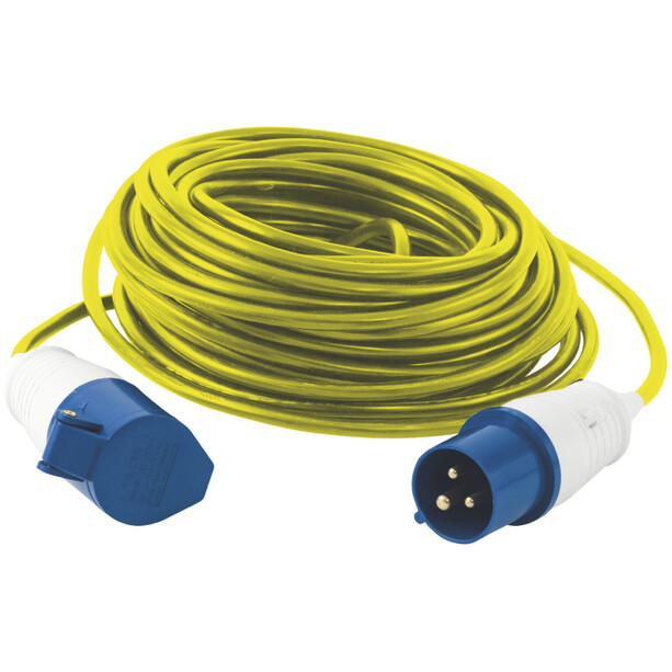 Outwell Câble de conversion 25m, jaune/bleu