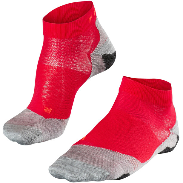 Falke RU 5 Lightweight Kurze Socken Damen rot/grau