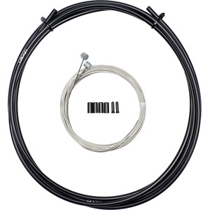 capgo Blue Line Brake Cable Set for Shimano MTB black black