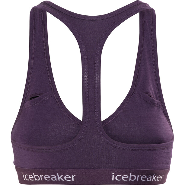 Icebreaker Sprite Racerback BH Dames, violet