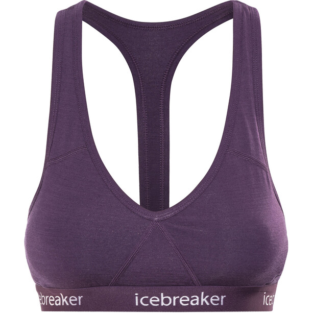 Icebreaker Sprite Racerback BH Dames, violet