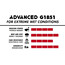 GALFER BIKE Advanced Pastiglie Freni SRAM HRD, Red 22, Force, Rival, Level TLM & Ultimate (-2018)